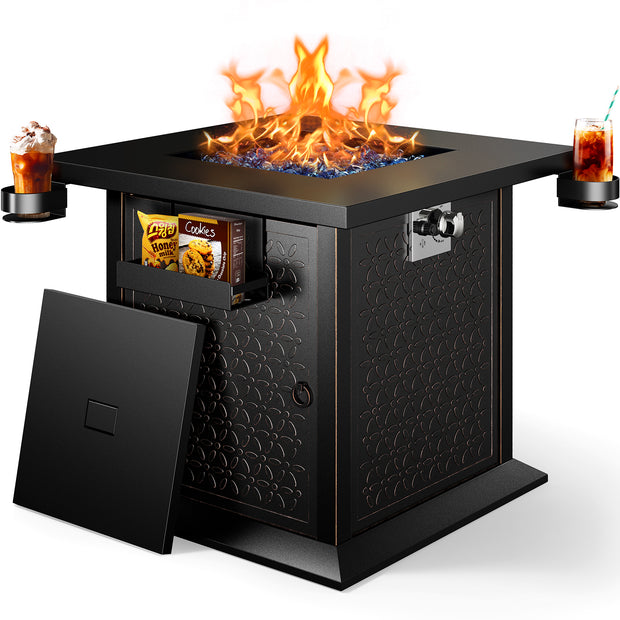 BAYCLARA Propane Fire Pit Table