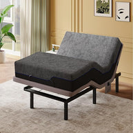 BAYCLARA Basic Adjustable Bed Frame & Luxury Mattress Set