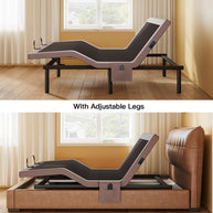 BAYCLARA Adjustable Bed Frame with Massage