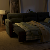 Bayclara Compact Luxury Sectional Sofa Bed