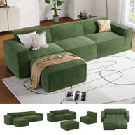 BAYCLARA Urban Nest Modular Sofa - Green