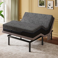 BAYCLARA Basic Adjustable Bed Frame & Luxury Mattress Set