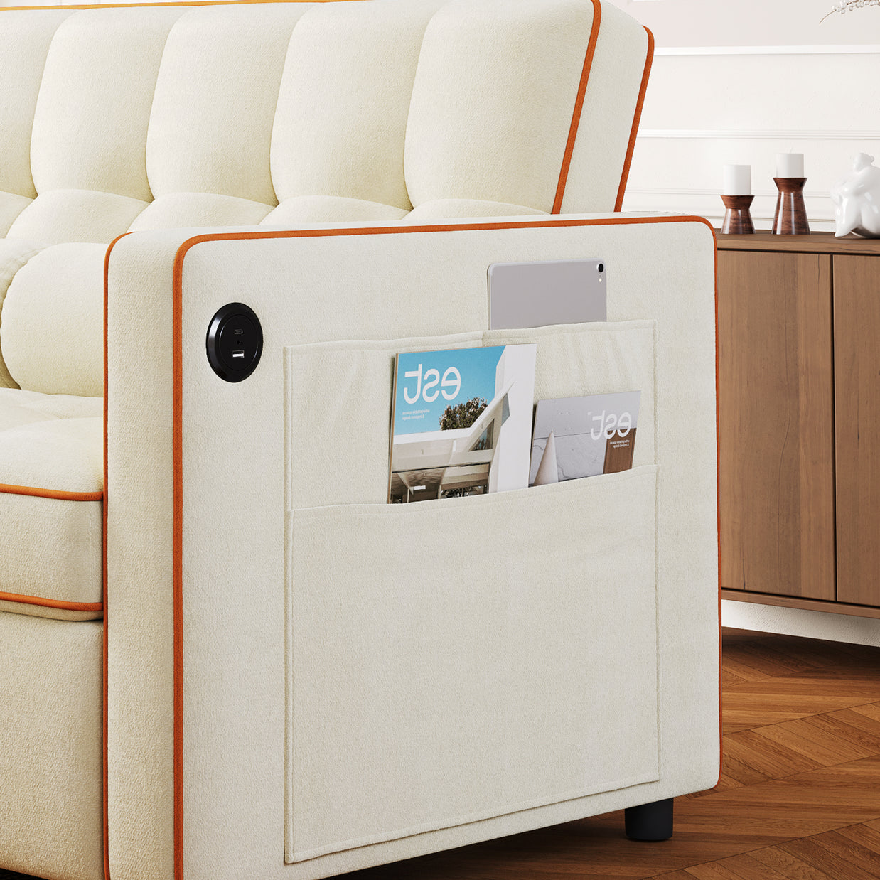 BAYCLARA 3-in-1 Sleeper Sofa Bed