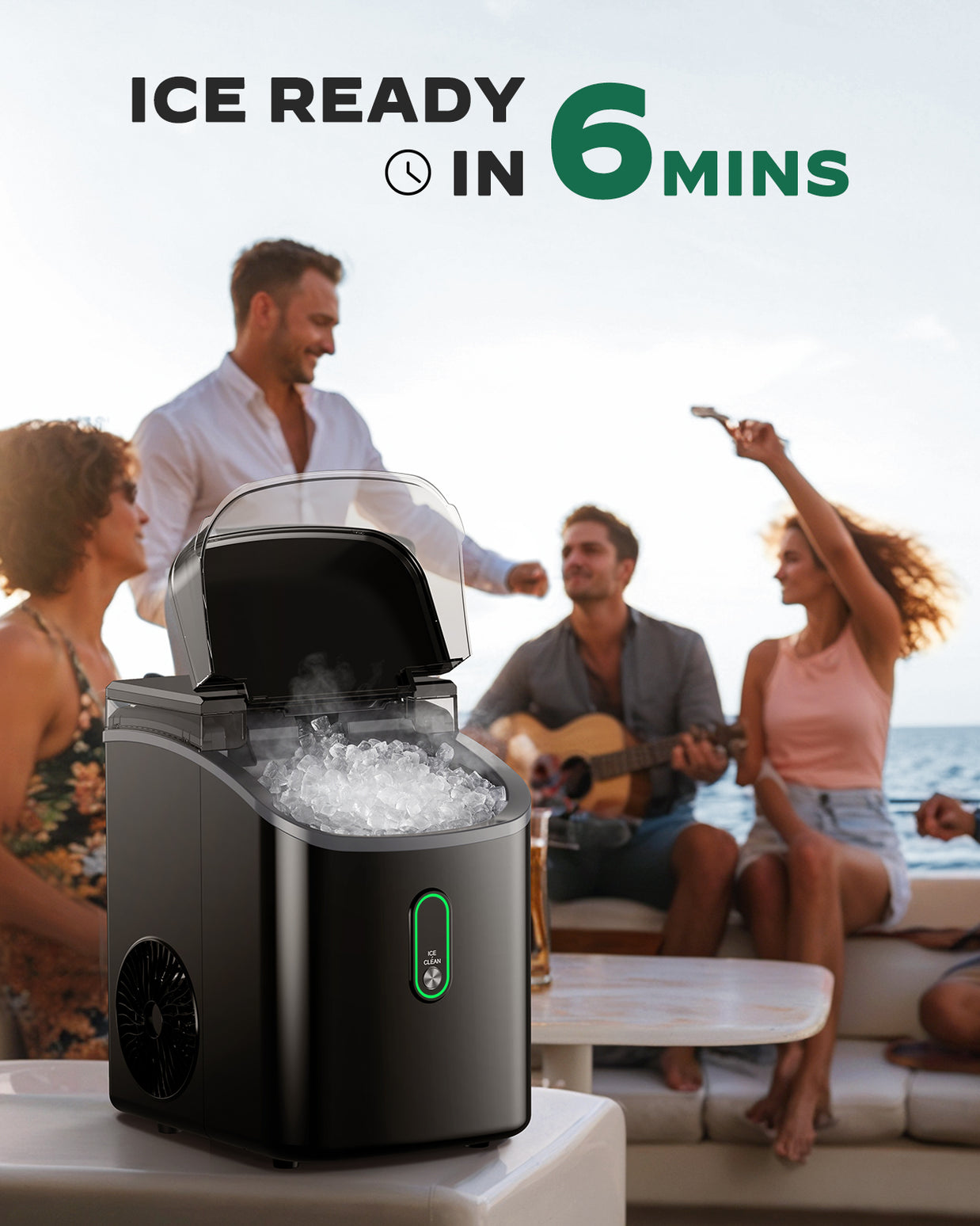 BAYCLARA Nugget Ice Maker