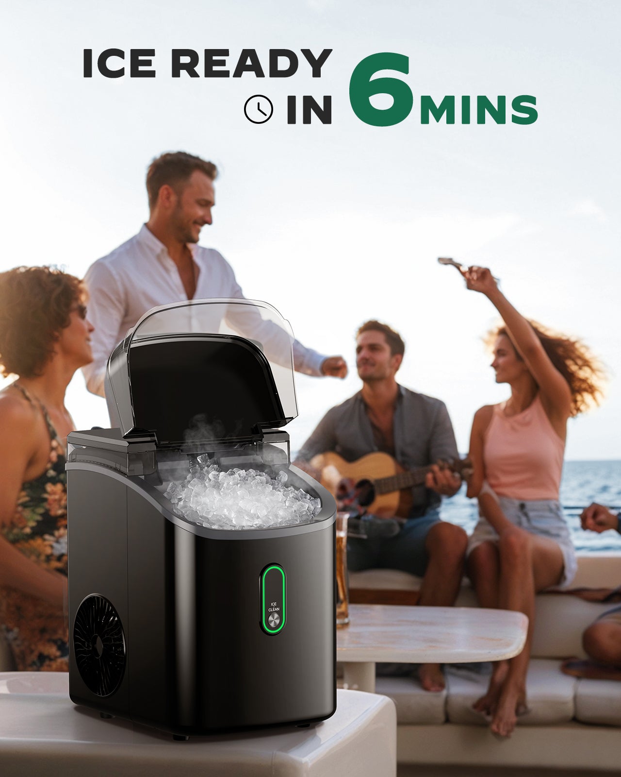 BAYCLARA Nugget Ice Maker
