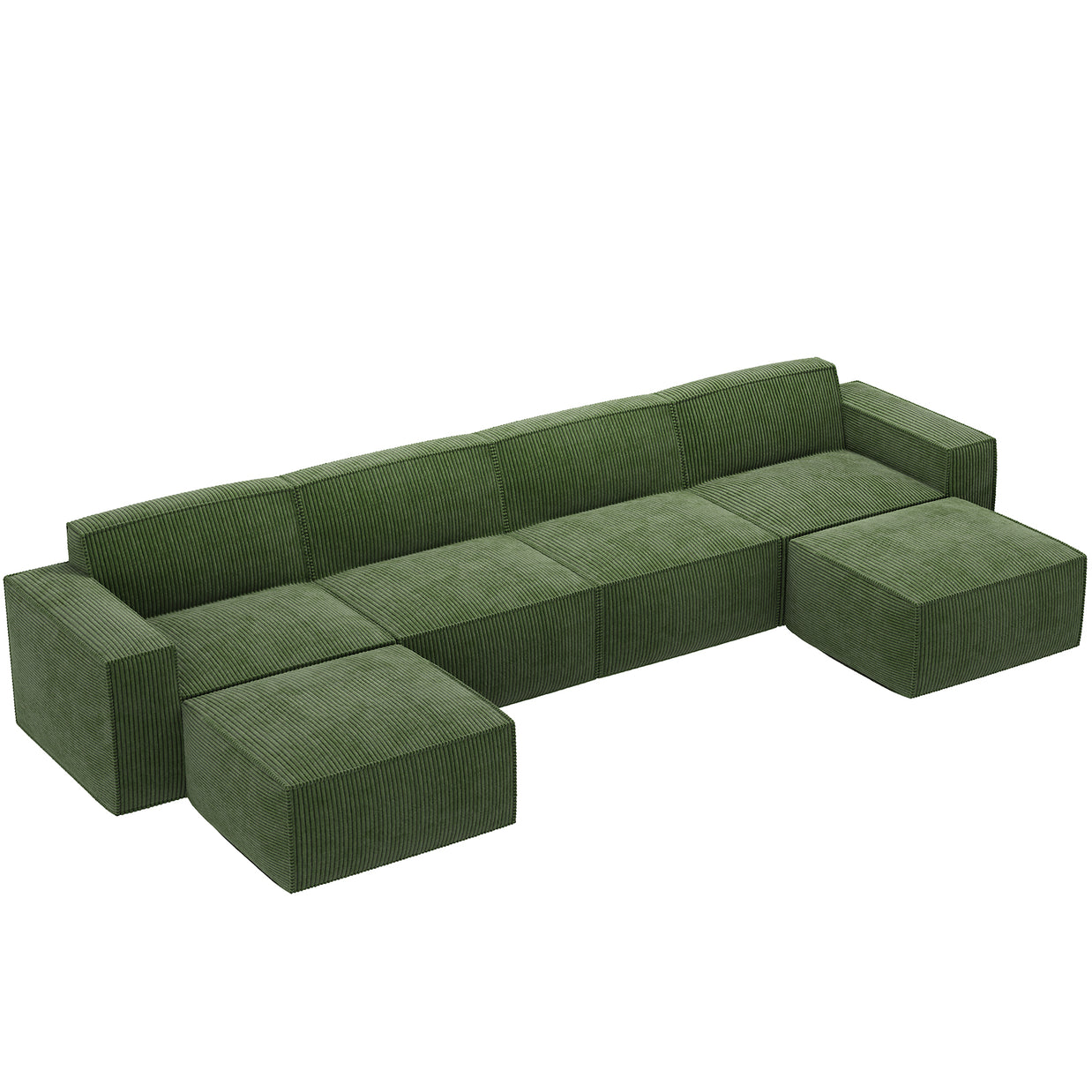 BAYCLARA Urban Nest Modular Sofa - Green
