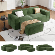 BAYCLARA Urban Nest Modular Sofa - Green