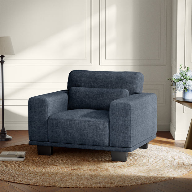 BAYCLARA Minimal Sectional Couch - Blue