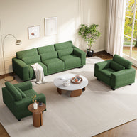 BAYCLARA Minimal Sectional Couch - Green