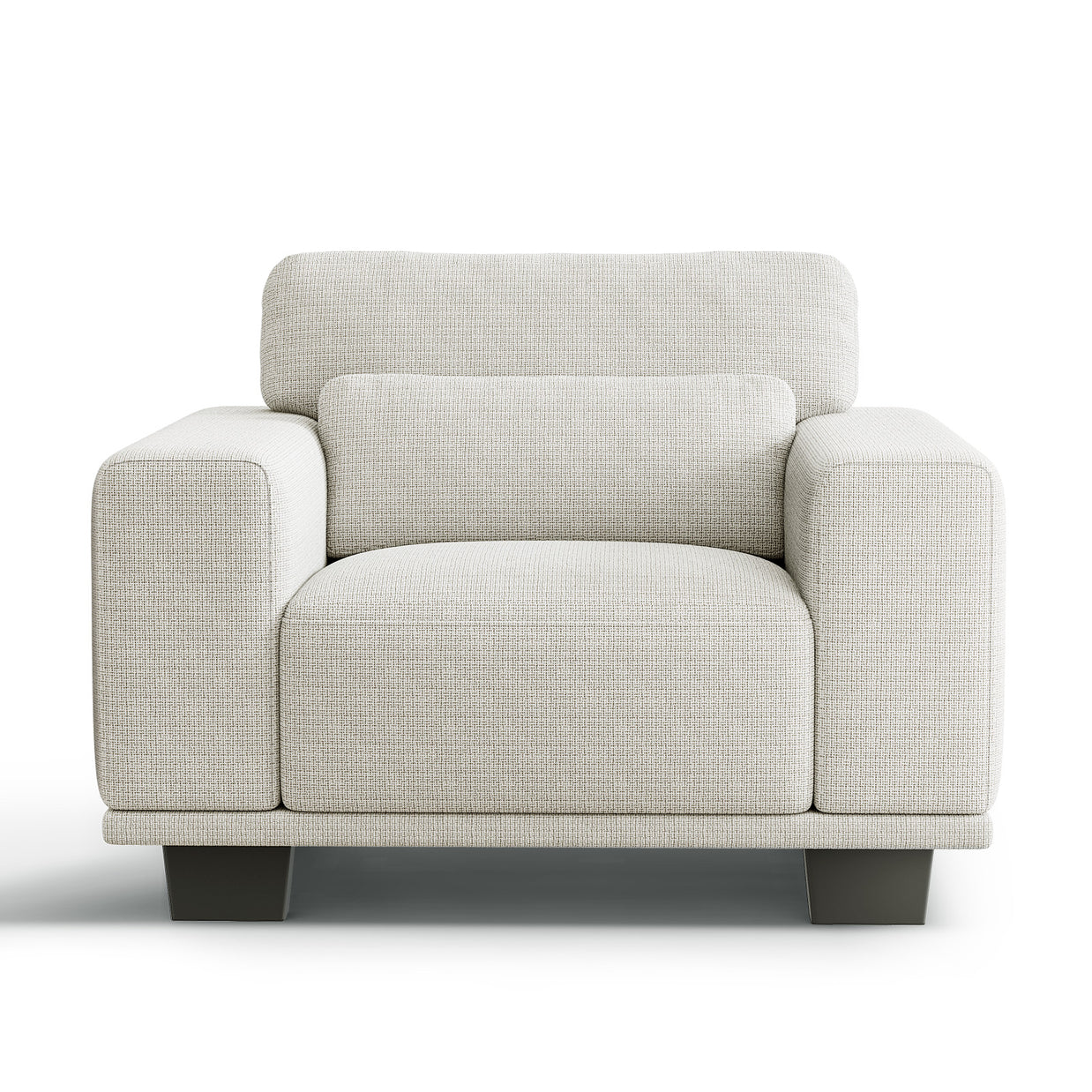 BAYCLARA Minimal Sectional Couch - White