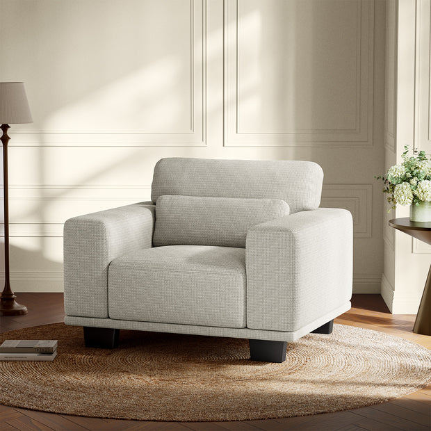 BAYCLARA Minimal Sectional Couch - White