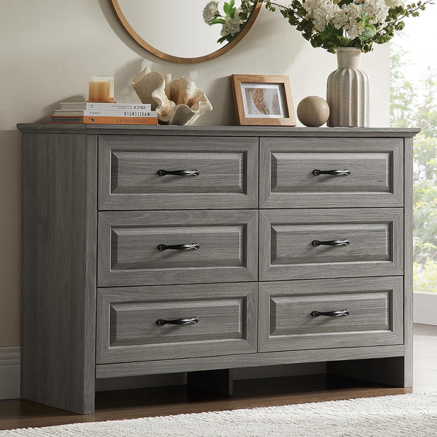 BAYCLARA Pearl Dresser,6 Drawer