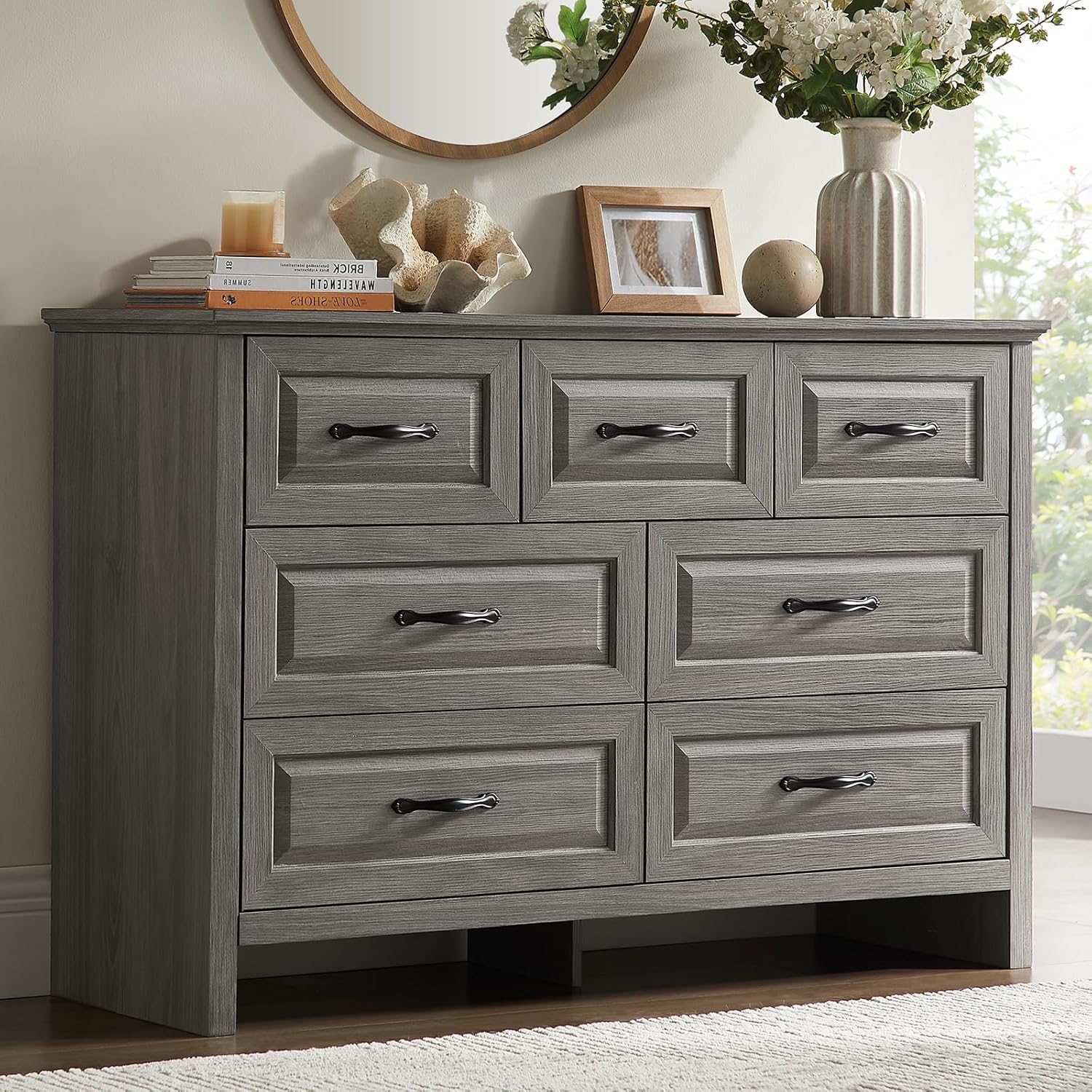 BAYCLARA Pearl Dresser,7 Drawer