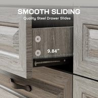 BAYCLARA Pearl Dresser,8 Drawer