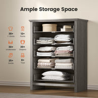 BAYCLARA Pearl Dresser,5 Drawer