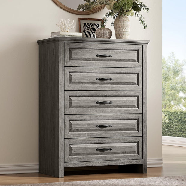 BAYCLARA Pearl Dresser,5 Drawer