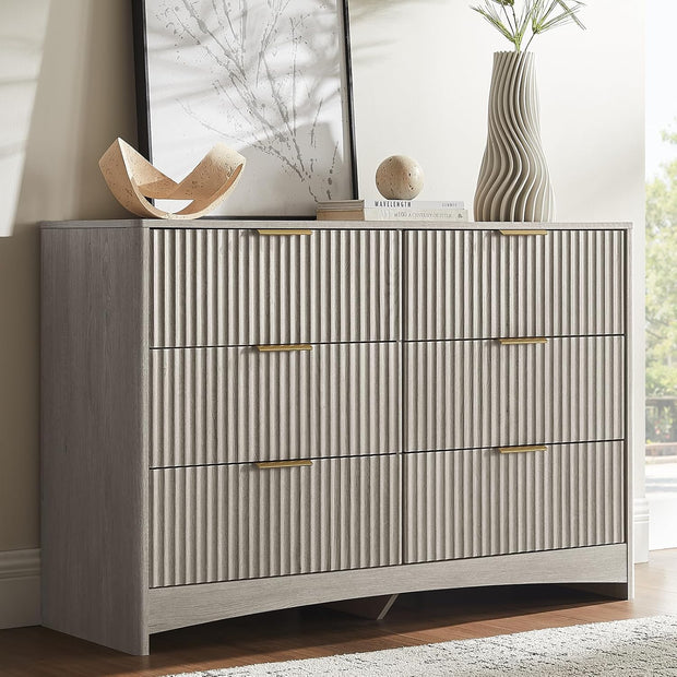 BAYCLARA Urban Dresser,6 Drawer