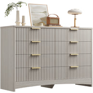 BAYCLARA Urban Grey Dresser,5–8 Drawer Storage Chest