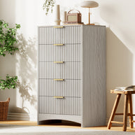 BAYCLARA Urban Grey Dresser,5–8 Drawer Storage Chest