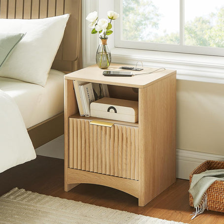 BAYCLARA Urban Oak Nightstand