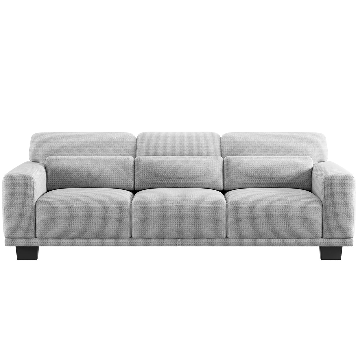 BAYCLARA Minimal Sectional Couch - Grey