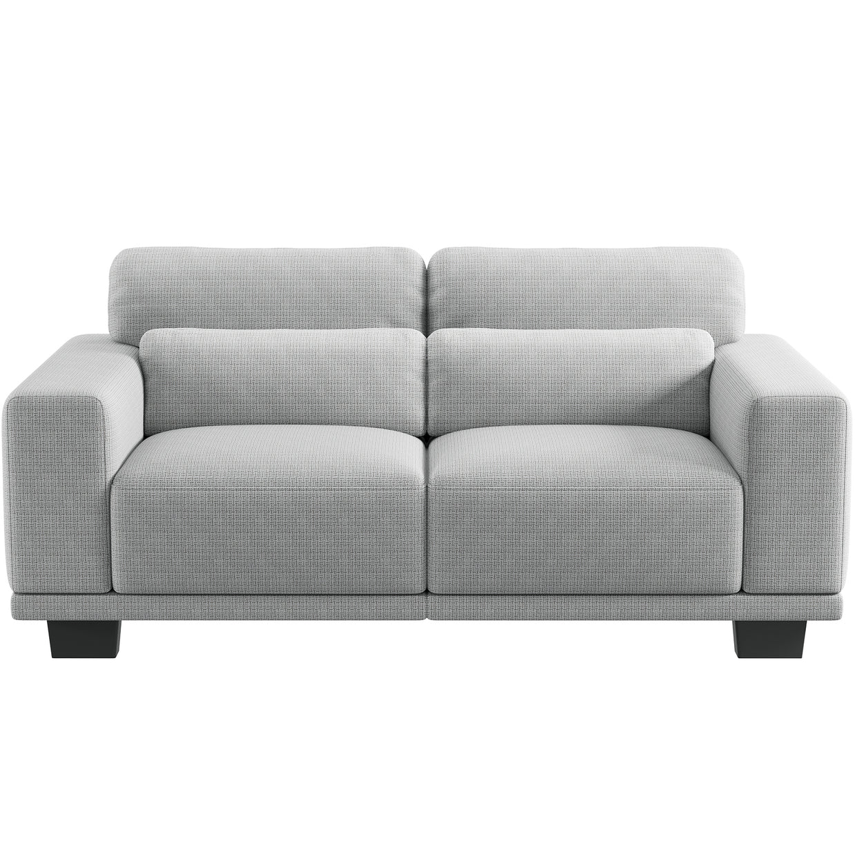 BAYCLARA Minimal Sectional Couch - Grey