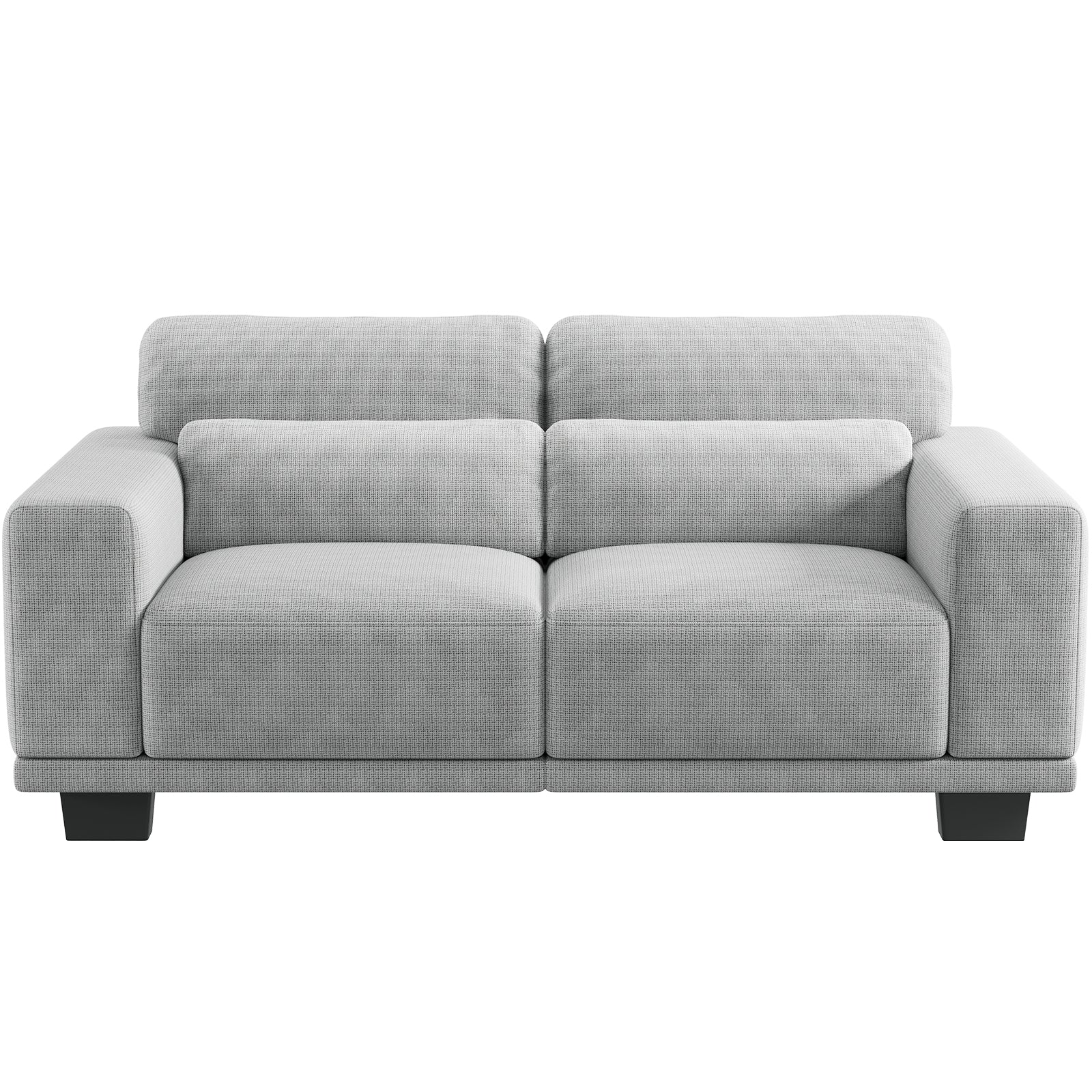 BAYCLARA Minimal Sectional Couch - Grey