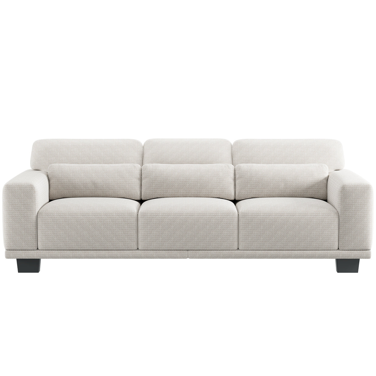 BAYCLARA Minimal Sectional Couch - White