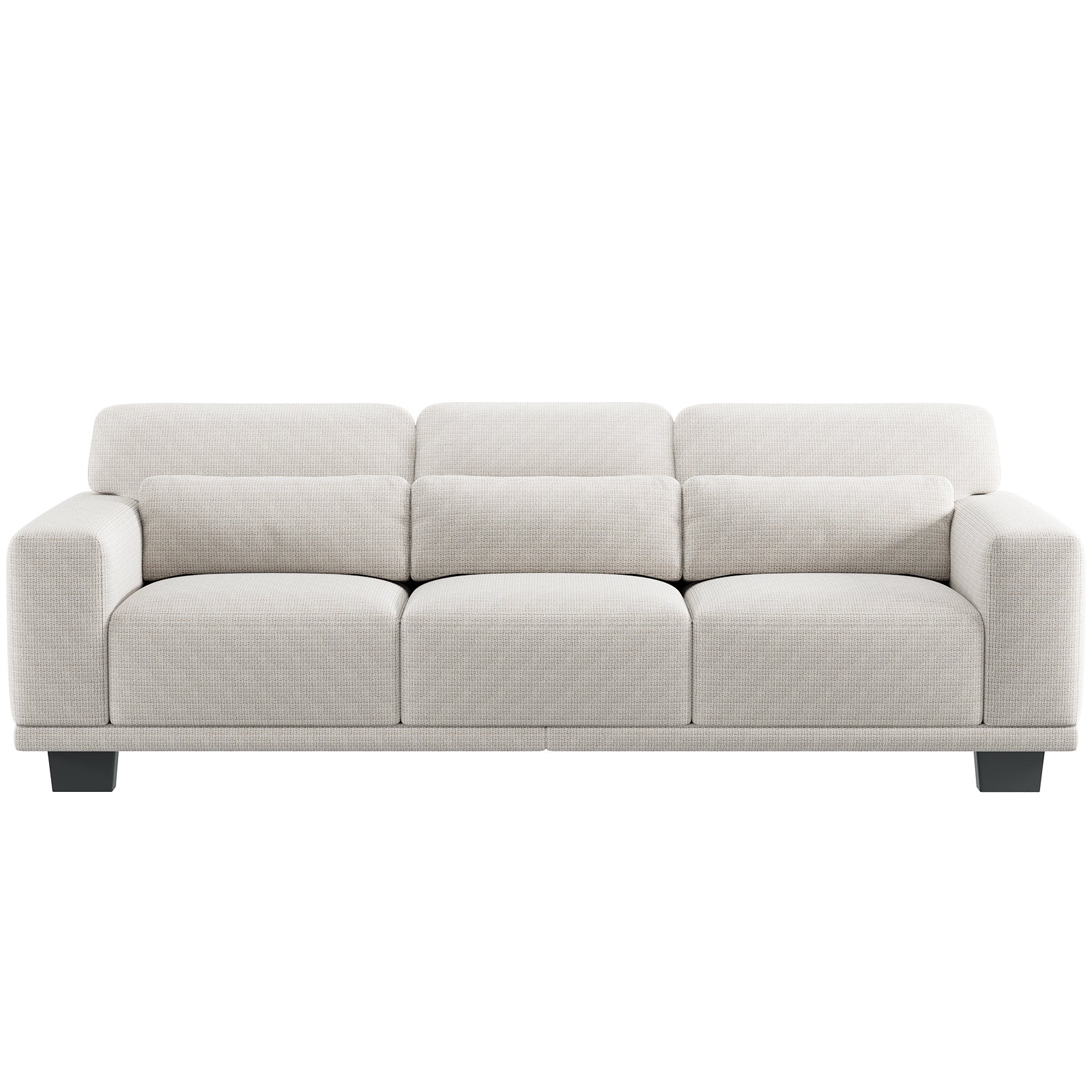 BAYCLARA Minimal Sectional Couch - White