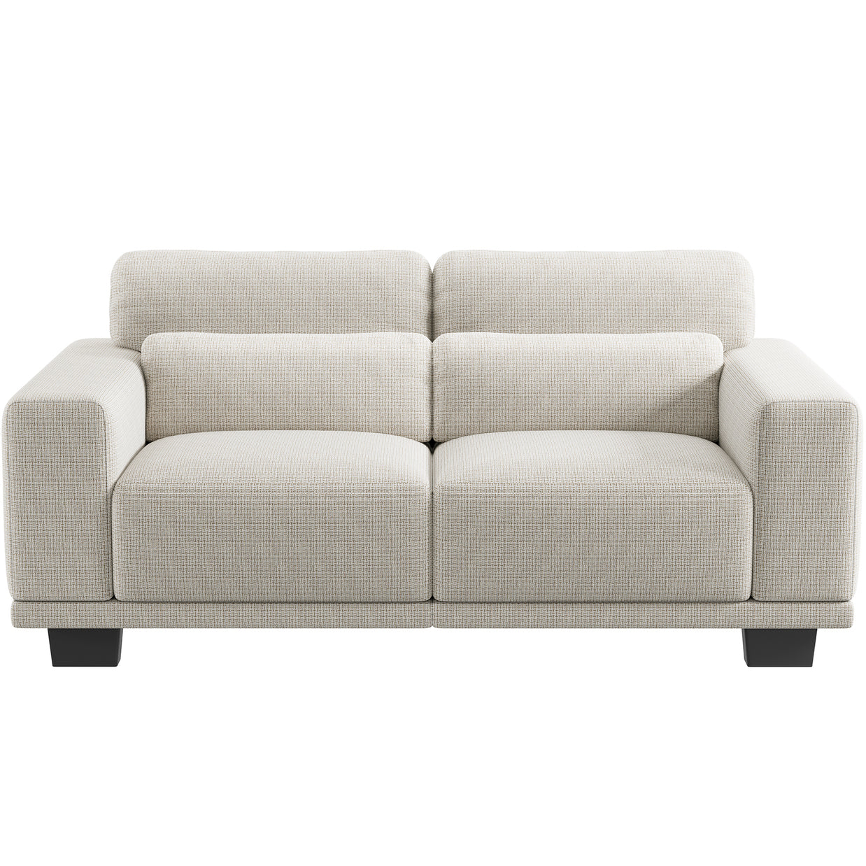 BAYCLARA Minimal Sectional Couch - White