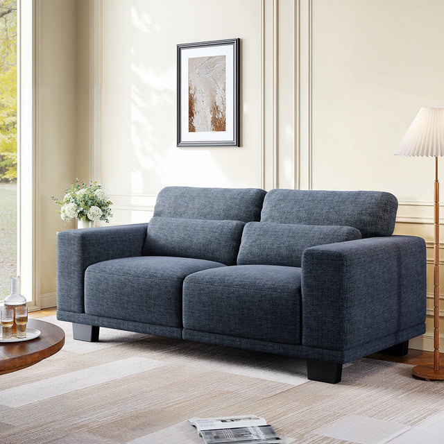 BAYCLARA Minimal Sectional Couch - Blue