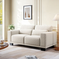 BAYCLARA Minimal Sectional Couch - White