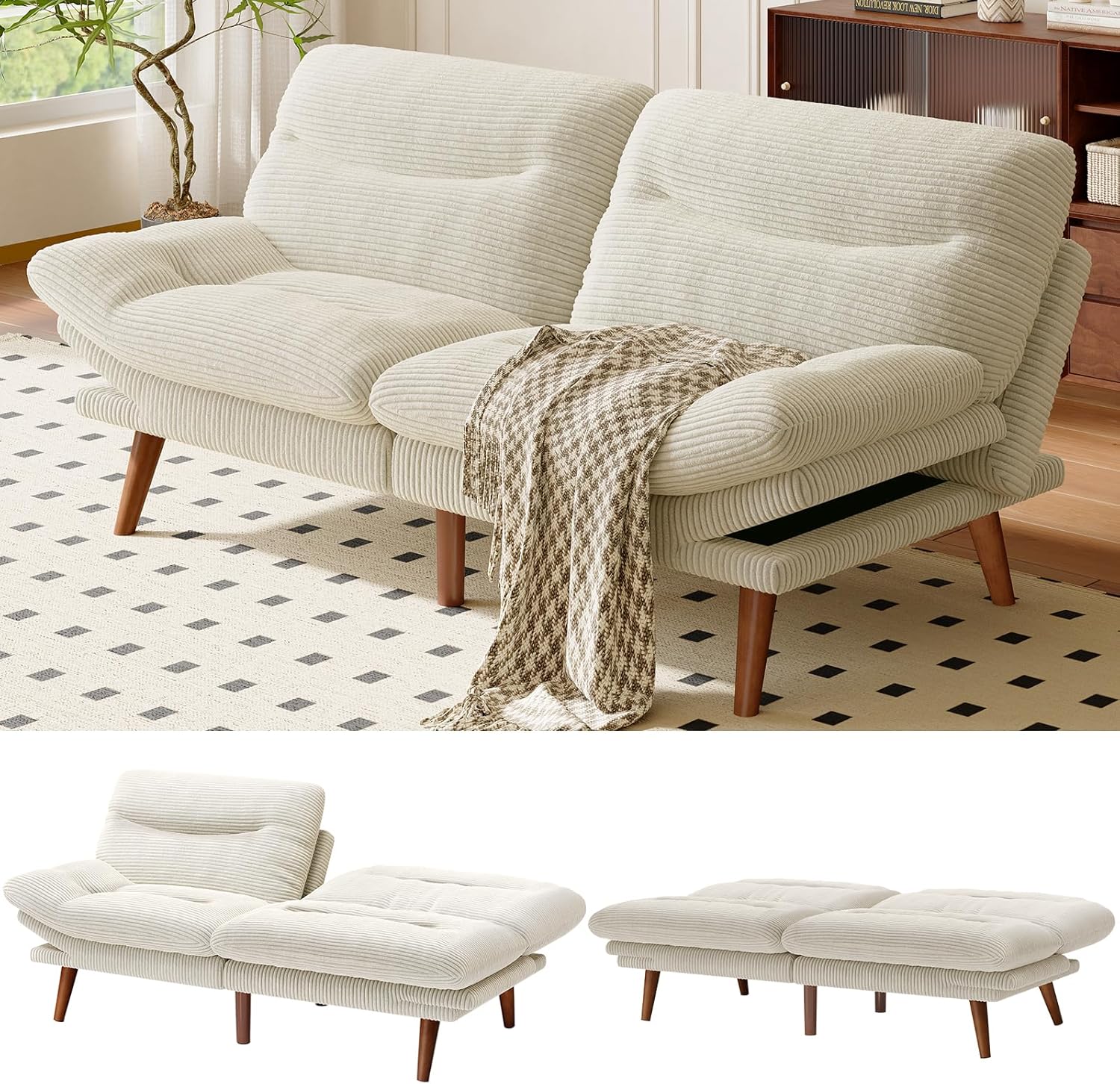 BAYCLARA Sofa Bed for Small Spaces