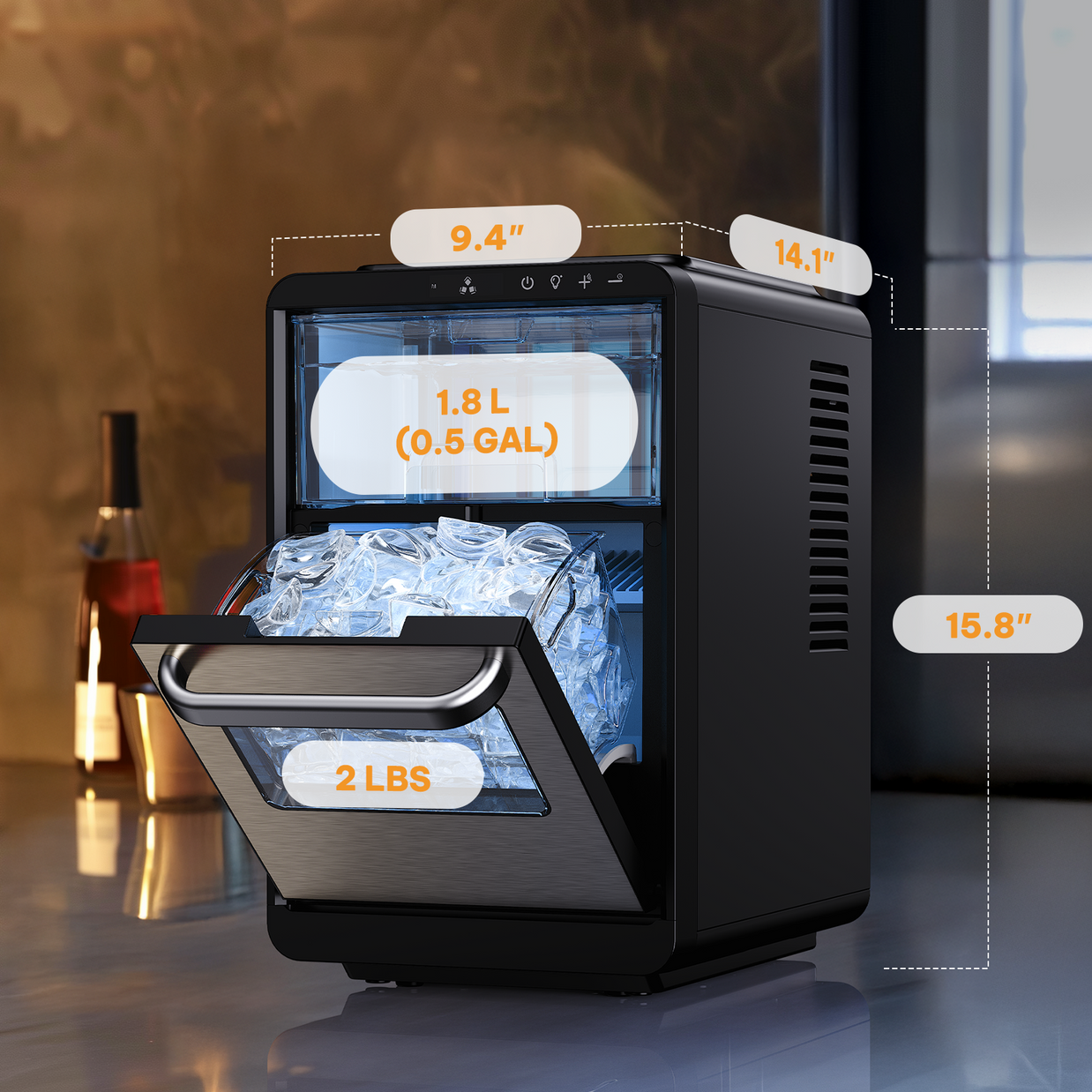 BAYCLARA HomeBar Crescent Ice Maker