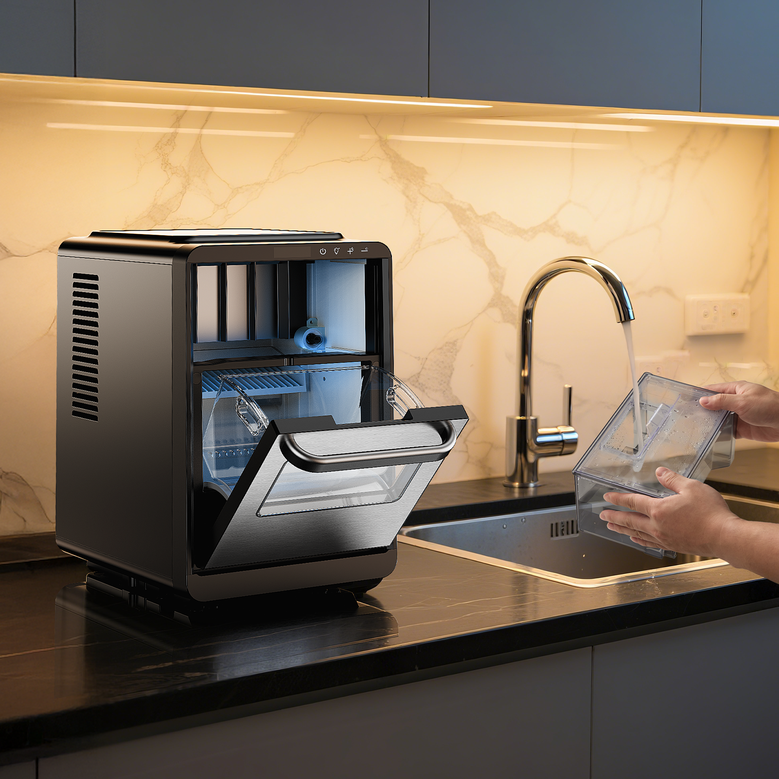 BAYCLARA HomeBar Crescent Ice Maker