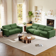 BAYCLARA Minimal Sectional Couch - Green