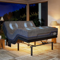 BAYCLARA Eams Smart Adjustable Bed Frame & Luxury Mattress Set