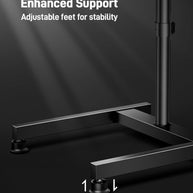 BAYCLARA Floor TV Stand with Mount for 26-50'' TVs