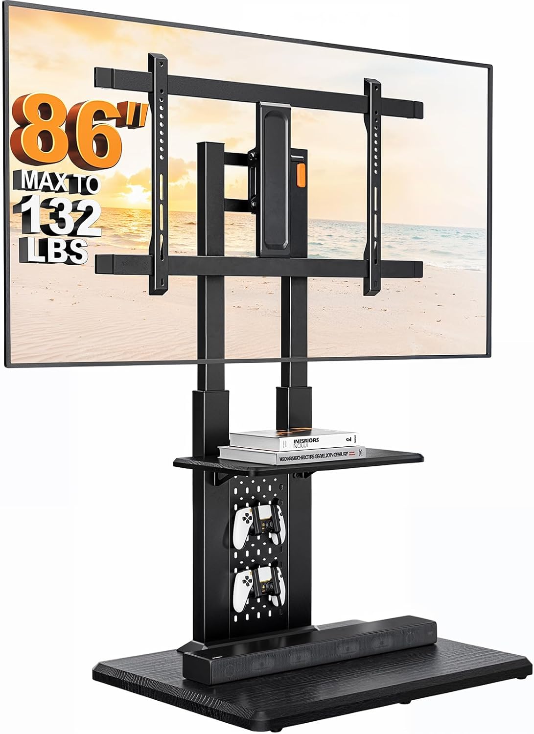 BAYCLARA Floor TV Stand with Mount for 32-86