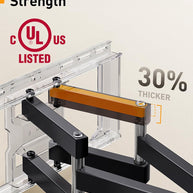 BAYCLARA Full Motion TV Wall Mount for 42-85'' TV