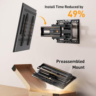 BAYCLARA Full Motion TV Wall Mount for 32-69'' TV