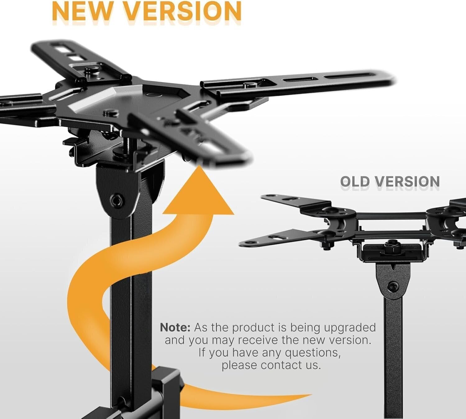 BAYCLARA Full Motion TV Wall Mount Bracket for Most 13-42'' TV