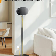 BAYCLARA Speaker Stand for Sonos Era 300, Adjustable Height 33-42”