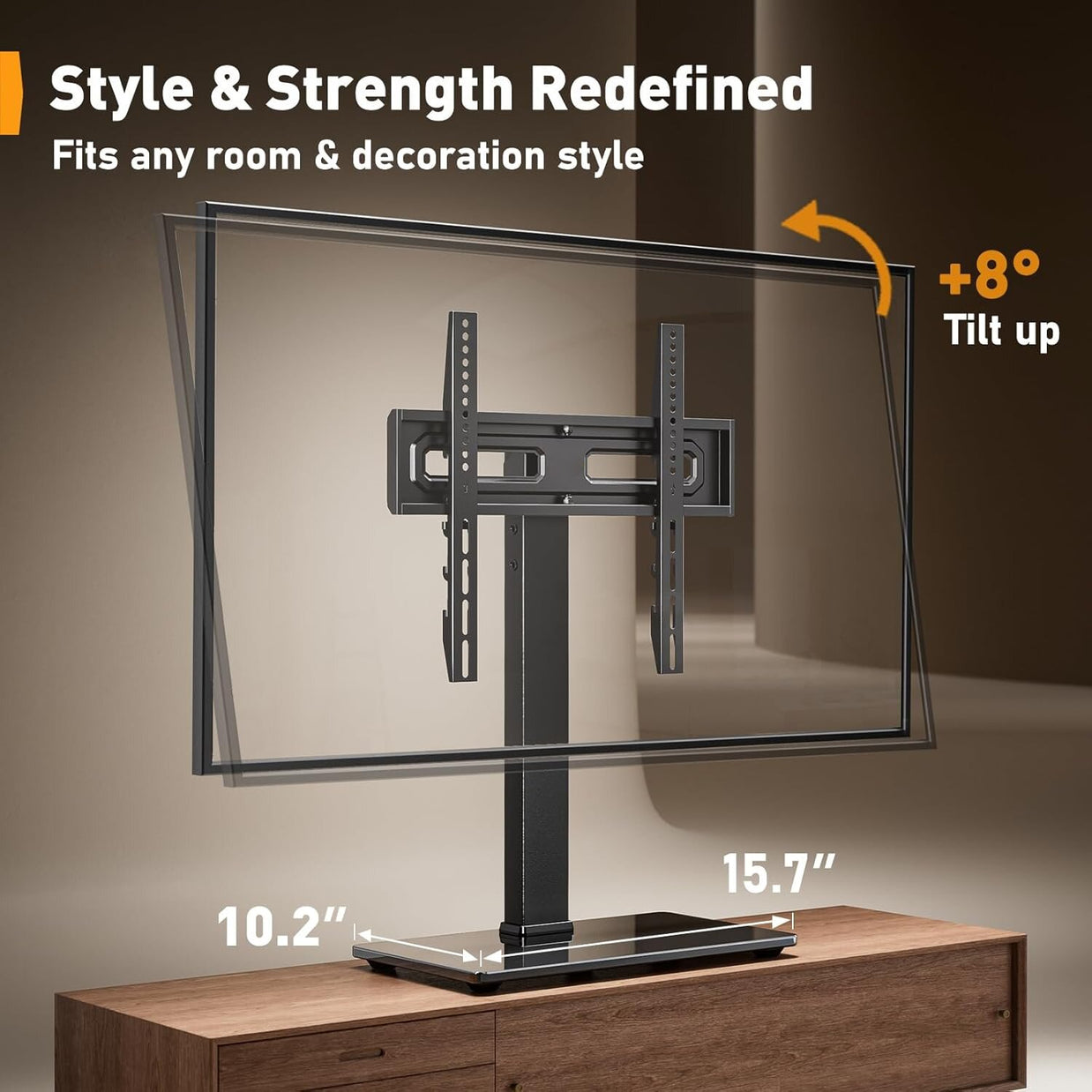 BAYCLARA  Universal Swivel TV Stand Base for 32–70'' TV