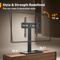 BAYCLARA  Universal Swivel TV Stand Base for 32–70'' TV