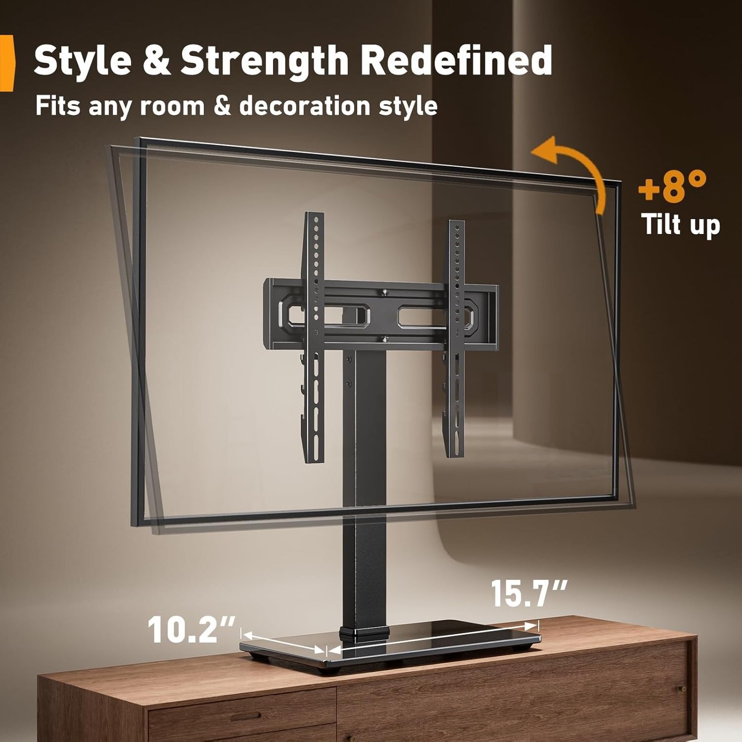 BAYCLARA  Universal Swivel TV Stand Base for 32–70'' TV