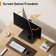 BAYCLARA  Freestanding Monitor Mount for 13-34‘’ TV with 360 Degree Rotation