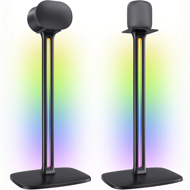 BAYCLARA Speaker Stands Pair Sonicbeam™ with RGB Lighting for Sonos Era 300