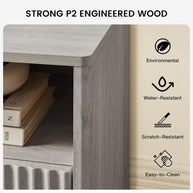 BAYCLARA Urban Oak TV Stand for 50-65