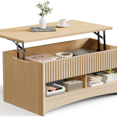 BAYCLARA Oak Lift Top Coffee Table